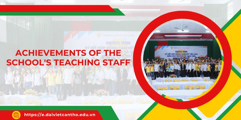 Achievements of the Faculty at Dai Viet Can Tho College